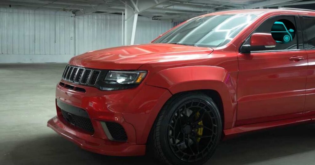 Kai Cenat's Jeep Grand Cherokee Trackhawk