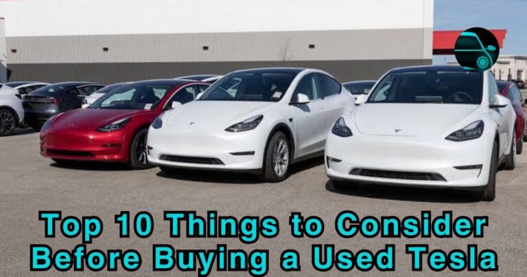 Things to Consider Before Buying a Used Tesla