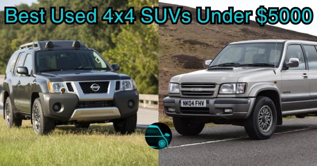 Best Used 4x4 SUVs Under $5000