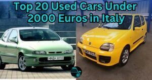 Top 20 Used Cars Under 2000 Euros in Italy