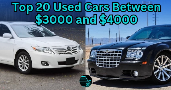 Top 20 Used Cars Between $3000 and $4000