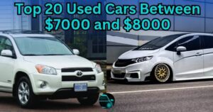 Top 20 Used Cars Between $7000 and $8000